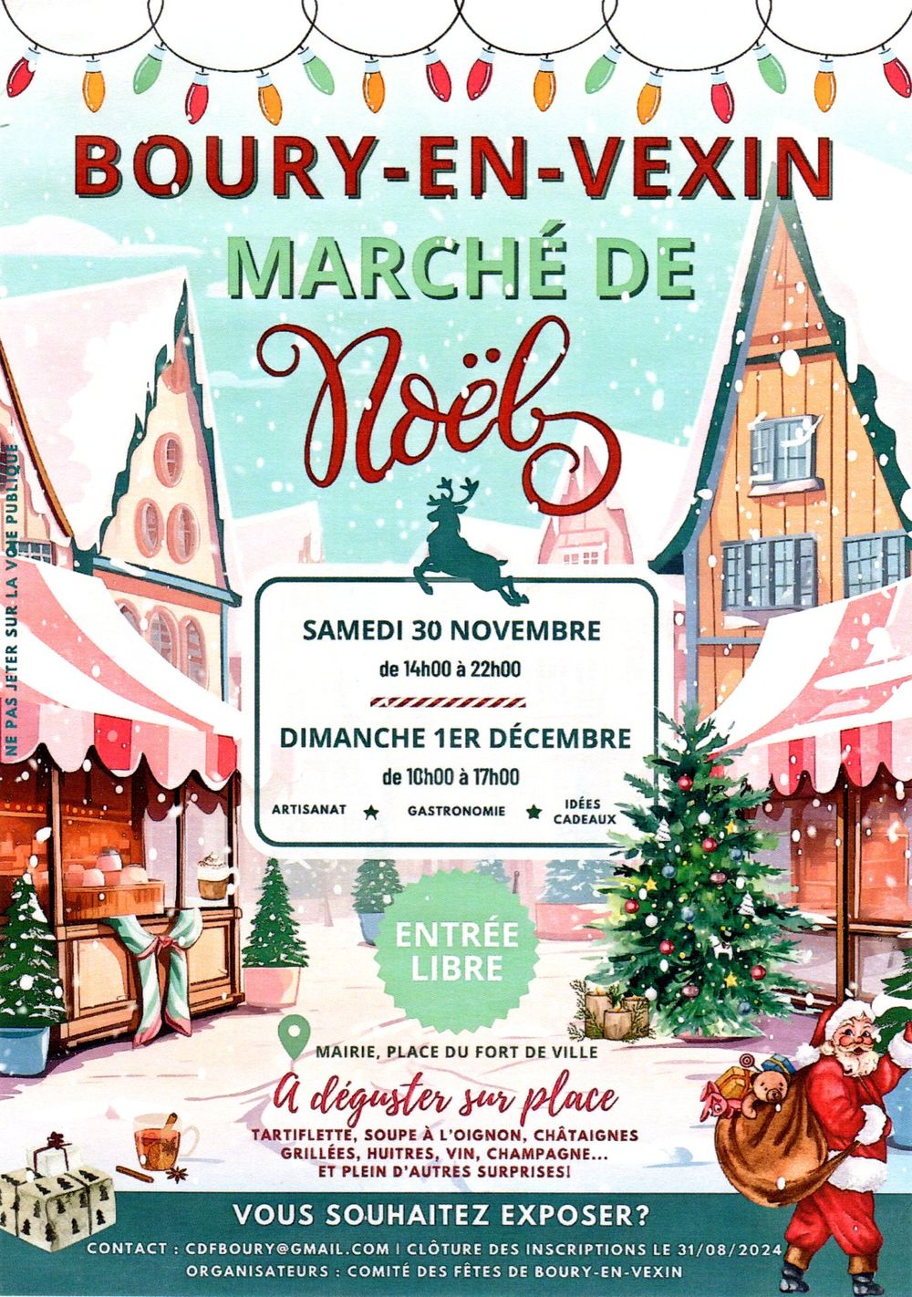 Marche de Noël Boury-en-Vexin 2024